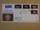 DE1 HONG KONG CHINA  BELLE LETTRE FDC  RECO 1984 A HANTS  U.K ++ CHINESE LANTERNS +AFFRANCH. INTERESSANT+++ - 1980-1989