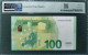 100 EURO SPAIN 2019 DRAGHI V004F5 VA CERTIFICATE PMG 65 SC FDS UNCIRCULATED PERFECT - 100 Euro