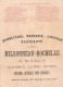 Image        49       Fable. Le Boeuf, Le Cheval Et L'Ane     Bonneterie Saumur 11x8    (voir Scan) - Autres & Non Classés