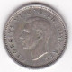 Grande Bretagne. 3 Pence 1941 . George VI, En Argent , KM# 848 - F. 3 Pence
