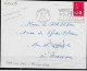 Curiosité Flamme Secap O= De 33 Bordeaux 28-1 1971 Marques De Recherche Au Dos - Covers & Documents