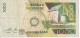 BILLETE DE ALBANIA DE 1000 LEKE DEL AÑO 2001  (BANKNOTE) - Albanie