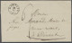 Cover Luxembourg -  Pre Adhesives  / Stampless Covers: 1839, "BARVAUX / 26 II", Finger - ...-1852 Prefilatelia