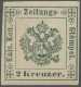 ** Österreich - Zeitungsstempelmarken: 1873, Zeitungsstempelmarke 2 Kr. Grün Im Sog - Journaux