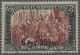 O Deutsche Post In Marokko: 1900, Reichspost, 5 Mk. Reichsgründungsfeier Mit Aufdr - Marruecos (oficinas)