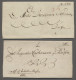 Brf. Preußen - Vorphilatelie: 1795-1879, Sammlung Von 40 Vorphilabriefen Und Markenlo - Prephilately