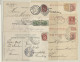 GA/Cover Russia - Specialities: 1886-1915, BAHNPOST, Sammlung Von 39 Belegen, Alle Mit Ba - Otros & Sin Clasificación