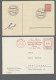 Delcampe - Cover/GA Thematics: Stamp Days: 1907-1956, Philatelietage / Ausstellungen / Tag Der Brief - Día Del Sello