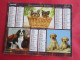 Delcampe - LOT DE 31 CALENDRIERS ALMANACHS De 1982 à 2016  CHIEN, CHAT, POUSSIN LAVIGNE OBERTHUR OLLER - Groot Formaat: 1981-90