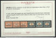 Eritrea 1920 Segnatasse Sass.S14/21,23/24 */MH VF/F - Cert.Raybaudi - Eritrea