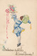 Black Maid Girl In High Heels Old Postcard Ca.1920 - Amerika