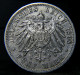 Germany, Baden 5 Mark 1898 Friedrich Von Baden XF Silver - 2, 3 & 5 Mark Silber