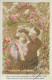 SERIE DE 5  CARTES  FANTAISIE ANNEE 1908 -  COUPLE  AU COLOMBIER  -  A  LEGENDE    :    -  CIRCULEE  TBE - Collections & Lots