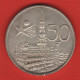 BELGIUM - 50 FRANCS 1958 FRENCH - 50 Francs