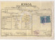 1958. YUGOSLAVIA,SERBIA,10 X 5 DIN NOVI SAD MUNICIPALITY REVENUE STAMPS + 2 STATE REVENUE,BIRTH CERTIFICATE - Cartas & Documentos