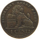 BELGIUM 1 CENTIME 1907 #c052 0401 - 1 Centime