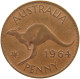 AUSTRALIA PENNY 1964 #a065 0401 - Penny