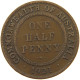 AUSTRALIA 1/2 PENNY 1921 #a042 0273 - ½ Penny