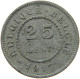 BELGIUM 25 CENTIMES 1917 #a006 0059 - 25 Centimes
