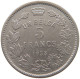 BELGIUM 5 FRANCS 1933 #a079 0079 - 5 Francs & 1 Belga