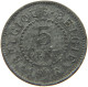 BELGIUM 5 CENTIMES 1916 #a057 0083 - 5 Cents