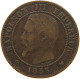 FRANCE 2 CENTIMES 1855 W #s060 0175 - 2 Centimes
