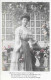 SERIE 5 CARTES  FANTAISIE ANNEE 1908 -       A  LEGENDE  :   FEMME AUX FLEURS AVEC POEME -  CIRCULEE  TBE - Collections & Lots