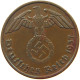 GERMANY 2 PFENNIG 1937 A #c083 0161 - 2 Reichspfennig