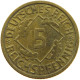 GERMANY 5 PFENNIG 1935 A #a055 0443 - 5 Reichspfennig