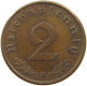 GERMANY 2 PFENNIG 1940 A #c082 0465 - 2 Reichspfennig