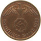 GERMANY 2 PFENNIG 1939 E TOP #c083 0025 - 2 Reichspfennig