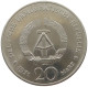 GERMANY DDR 20 MARK 1971 MANN TOP #s070 0015 - 20 Mark