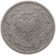 GERMANY EMPIRE 1/2 MARK 1905 E #a073 0349 - 1/2 Mark