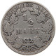 GERMANY EMPIRE 1/2 MARK 1905 A #a081 0861 - 1/2 Mark