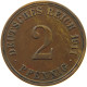 GERMANY EMPIRE 2 PFENNIG 1911 A #s068 0449 - 2 Pfennig