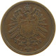 GERMANY EMPIRE 2 PFENNIG 1877 A #a013 0129 - 2 Pfennig