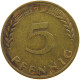 GERMANY WEST 5 PFENNIG 1967 G #a053 0395 - 5 Pfennig