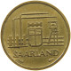 GERMANY WEST 10 FRANKEN 1954 SAARLAND #a047 0497 - 10 Franken