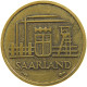 GERMANY WEST 10 FRANKEN 1954 SAARLAND #a021 0157 - 10 Francos