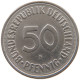 GERMANY WEST 50 PFENNIG 1950 F #a061 0625 - 50 Pfennig