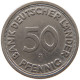 GERMANY WEST 50 PFENNIG 1949 J #a061 0729 - 50 Pfennig