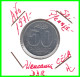 ( GERMANY DDR ) AÑO 1971 REPUBLICA DEMOCRATICA DE ALEMANIA ( DDR ) MONEDAS DE 50 PFENNING ALUMINIO - DE 23 mm. - 50 Pfennig