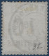 Alsace Lorraine N°5 10c Brun Burelage Renversé Oblitéré Dateur Français De ST.MENEHOULD TTB & R - Used Stamps