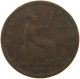 GREAT BRITAIN HALFPENNY 1861 VICTORIA #a010 0467 - C. 1/2 Penny