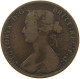 GREAT BRITAIN HALFPENNY 1862 #a066 0265 - C. 1/2 Penny