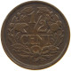 NETHERLANDS 1/2 CENT 1930 #a015 0269 - 0.5 Cent