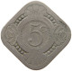 NETHERLANDS 5 CENTS 1914 #s067 1099 - 5 Cent