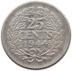 NETHERLANDS 25 CENTS 1944 P #s049 0585 - 25 Cent