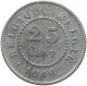 NETHERLANDS 25 CENTS 1943 #a092 0033 - 25 Centavos
