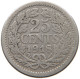 NETHERLANDS 25 CENTS 1918 #a033 0661 - 25 Cent